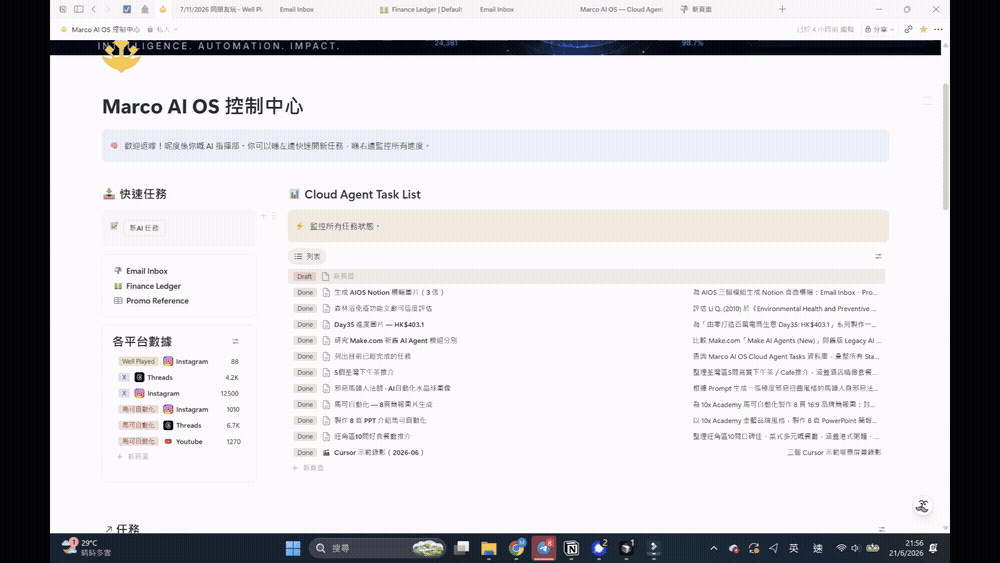 AIOS 實戰操作 GIF